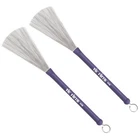 Vic Firth - Heritage Brushes - Retractable  Wire - Purple Handle