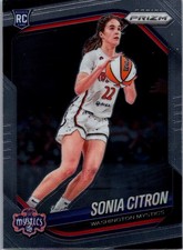 Sonia Citron 2025 Panini Prizm WNBA #122 Rookie Washington Mystics
