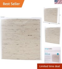 Storage Studios Paper File 3-Pack, 12.75 x 12.95 x 0.13 Inches, Clear CH92602