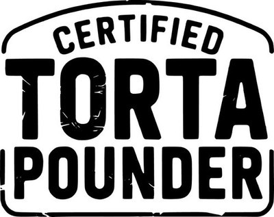 Certified Torta Pounder Funny Car Bumper Window Laptop Vinyl Decal Sticker