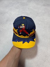 Gorra de colección Street Fighter 1996 totalmente impresa VEGA logotipo grande Ken sistema operativo multicolor