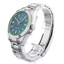 ROLEX Milgauss Z Blue 116400GV blue Random Number second hand mens 2