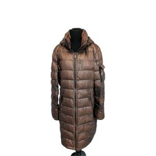 Calvin Klein Womens Coat Packable Lightweight Premium Down Jacket Hooded Cozy L