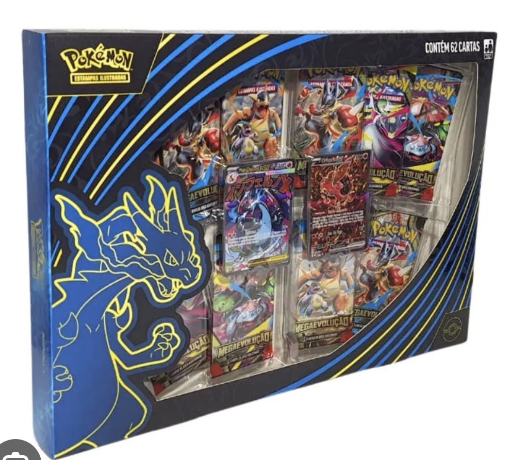 Pokemon TCG Mega Charizard X ex, Oricorio ex Mega Evolution box