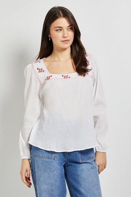 Dorothy Perkins weiße Bluse Damen Daywear Tops