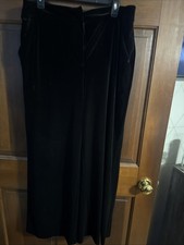 Sofia Vergara Black Velvet Dress Pants Size 1...