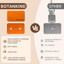 Car Air Freshener- Original Wood Air Freshener-Car Odor Eliminator Visor Lasting