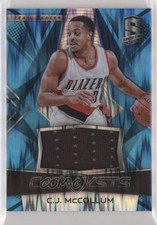 2016-17 Panini Spectra Catalysts Neon Blue 29/99 CJ McCollum #31 1b8