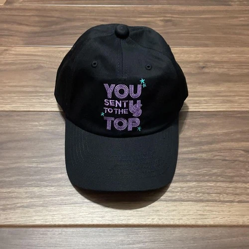BTS Dynamite Official Black Cap Hat One Size Free From Japan