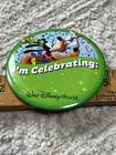 Lot of 6 Walt Disney World Pinback Button 1st Visit - B'day - I'm Celebrating — photo 9