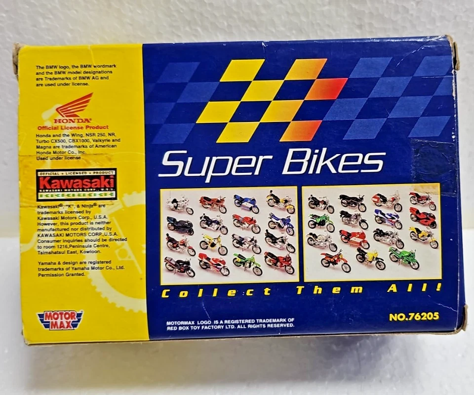 MOTO KAWASAKI VULCAN 1:18 MOTOR MAX N. 76205 - Immagine 2 di 4