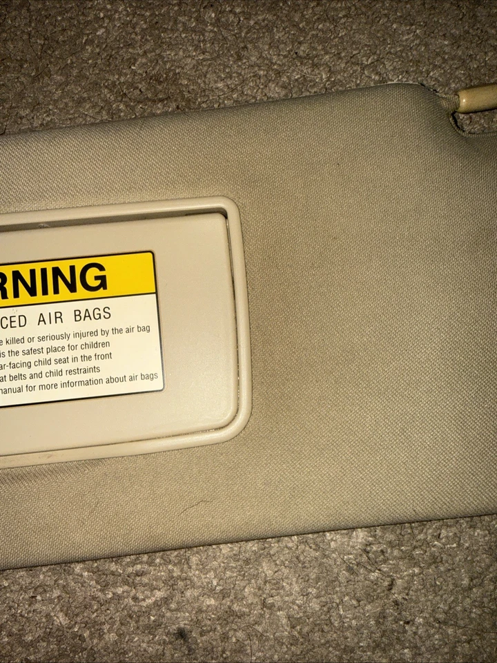 2007-2012 Acura RDX Sun Visor Left Driver Side Cloth OEM Tan ORIGINAL Foto 3 de 4