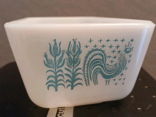 Vintage Pyrex Amish Butterprint Refrigerator Dish #502 - NO LID