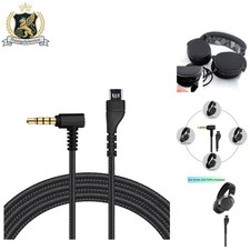 2m Nylon Braided Audio Cable for SteelSeries Arctis Headsets - Right Angle Plug