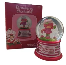 The World Of Strawberry Shortcake Raspberry Tart Mini 3.5" Snow Globe-NIB
