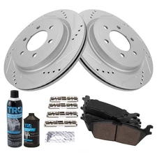 Disc Brake Kit-Performance Brake Pad and Rotor Kit TRQ BKA21591