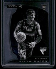 2022-23 Panini Flux #31 Jalen Duren Titan Set Silver