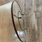 Vintage MCM 17 in. Diameter 9 in. Tall Drum Lampshade. Very Good Condition — photo 4