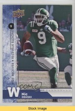 2018 Upper Deck CFL Blue Nic Demski #53 READ 0s5