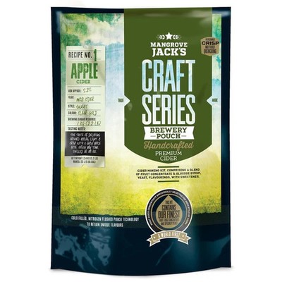 Mangrove Jacks Craft Cider Kits, Apfel, Birne, Rose, gemischte Beere, Passion/Pfirsich.
