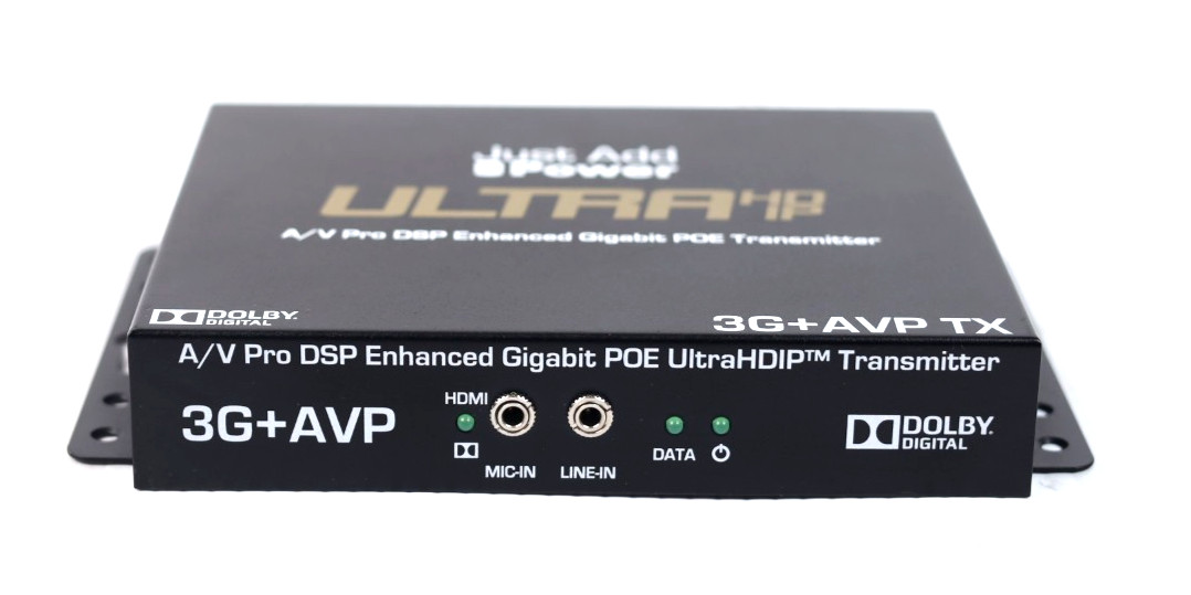 Just Add Power Ultra HD IP 3G+AVP TX Gigabit PoE Transmitter u191