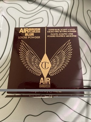 New Charlotte Tilbury Air Brush Flawless Blur Loose Powder Brightening pink 52 