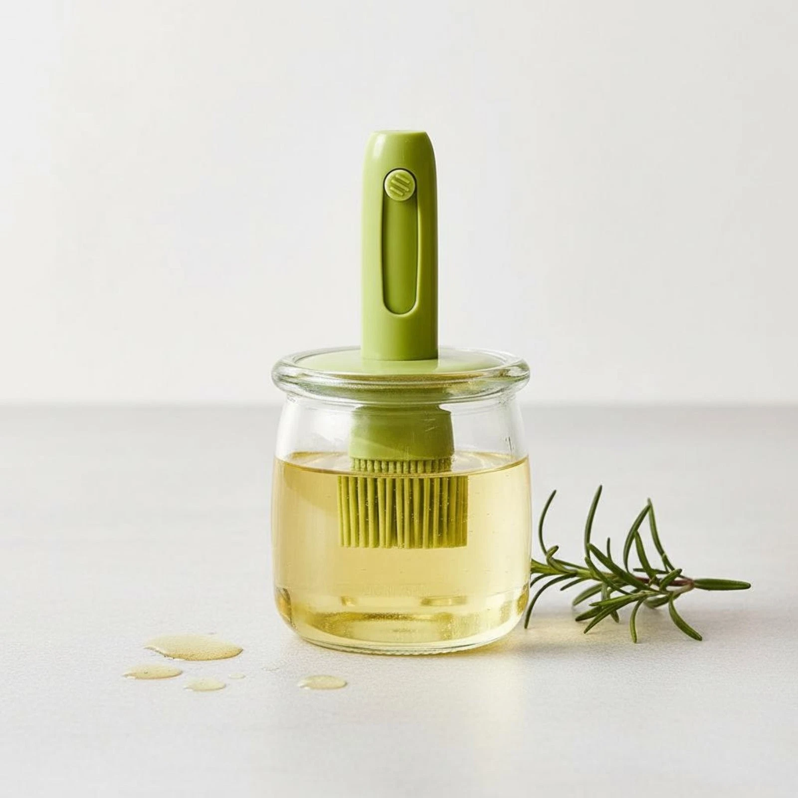 Glass Oil Dispenser with Brush Spill-Non-Non-Drip Oil Brush Bottle Leakproof
Opens in a new window o