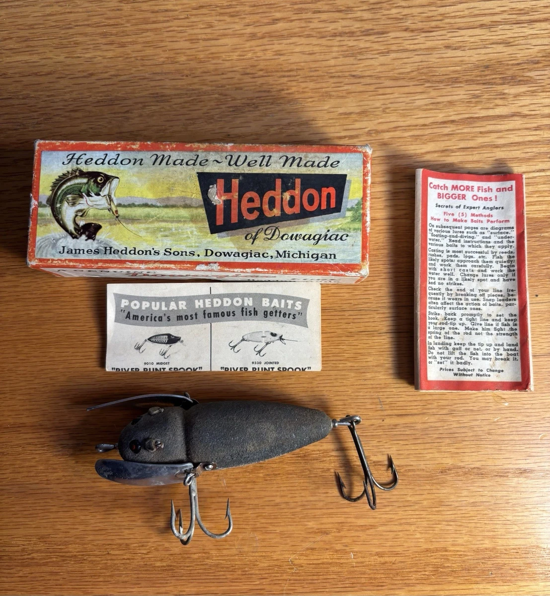 Heddon Vintage Fishing Lures for sale | eBay