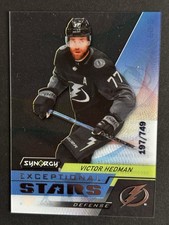 2020-21 Upper Deck Synergy Exceptional Stars Victor Hedman /749 #ES-2