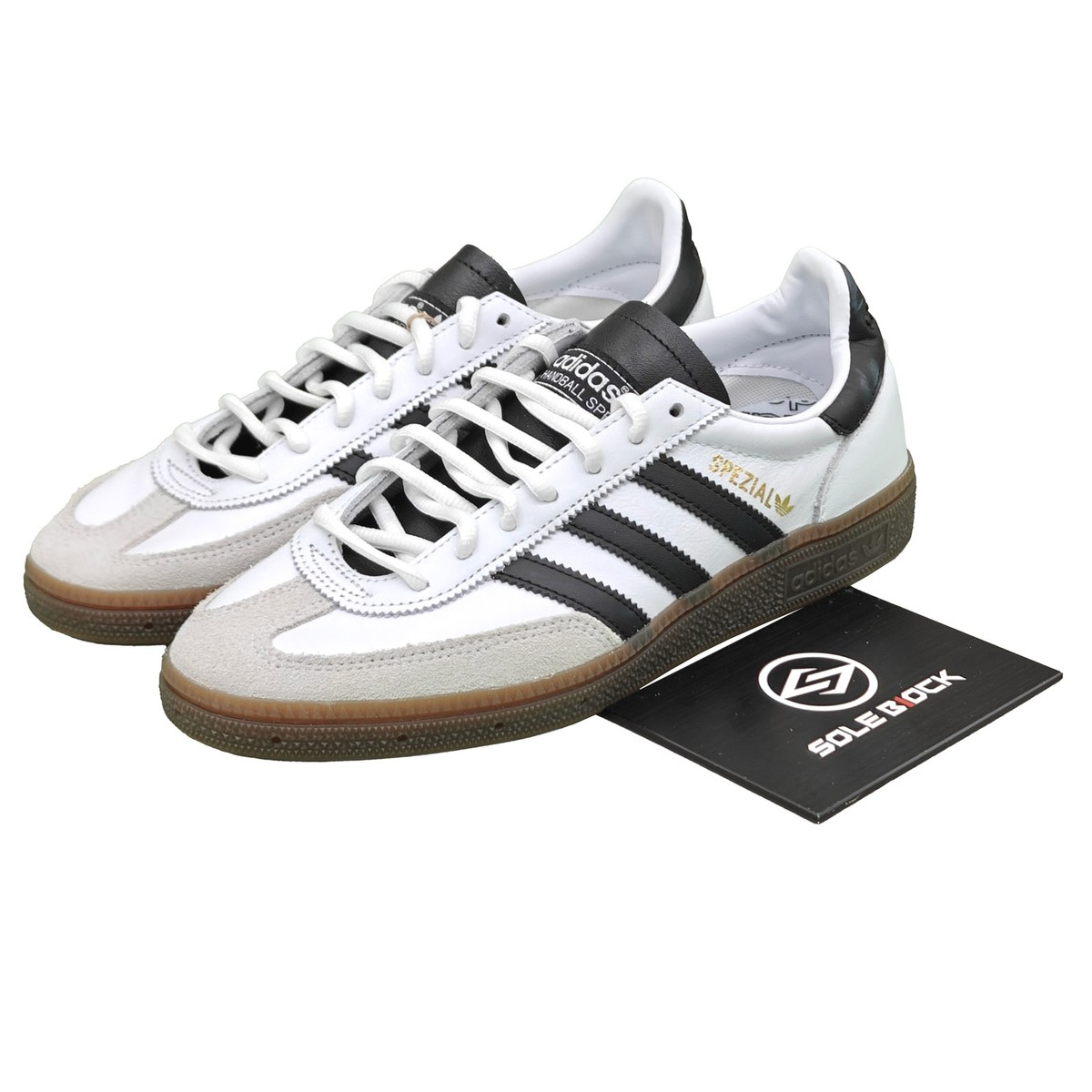 adidas Handball Spezial Low White Black Gum - IE3403 | eBay