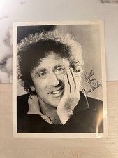 Gene Wilder Signed B&W Photo "Hello from Gene Wilder" Autograph Vintage