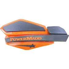 Powermadd Star Series Handguards - Orange/Black 34205