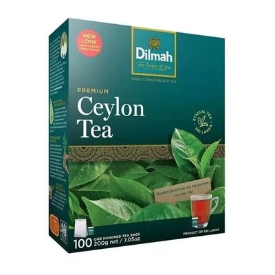 DILMAH 100 TEEBEUTEL - PREMIUM SCHWARZTEE - FRISCHER, REINER CEYLON TEE