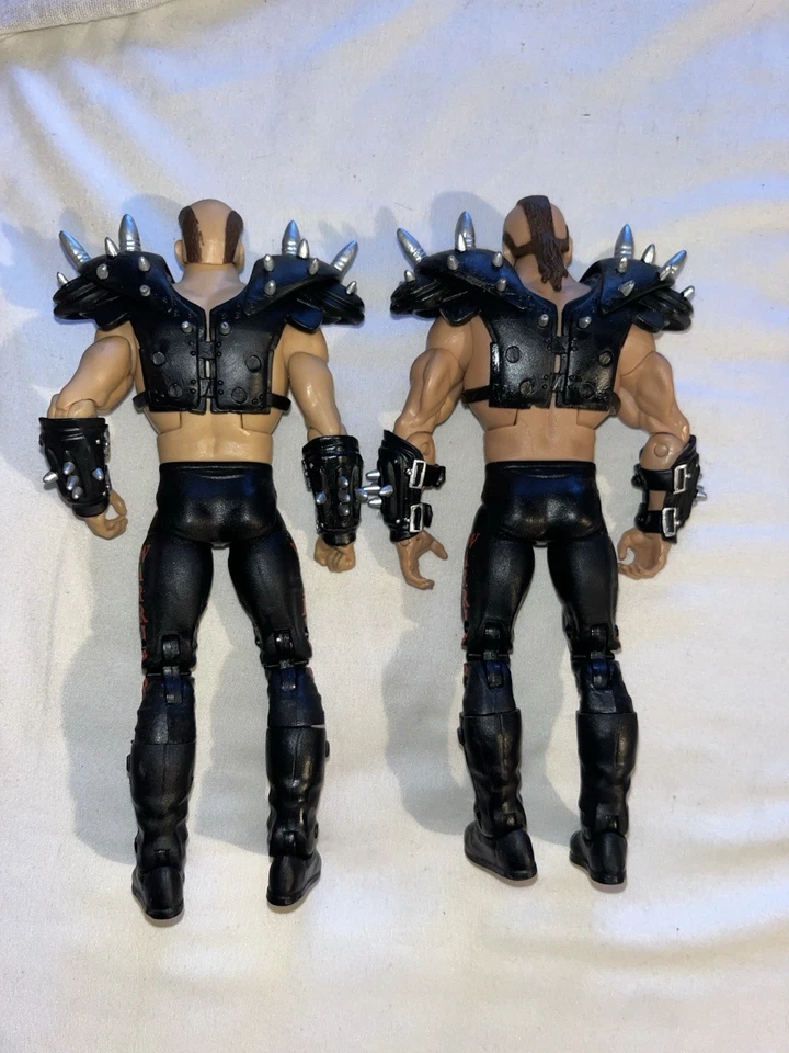WWE Mattel Elite Legends Road Warriors Hawk & Animal Wrestling Figures hasbro - Image 2 of 4