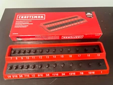CRAFTSMAN Socket Peg Holder Tool Tray Storage Organizer 3/8"Drive CMMT99415 NEW*