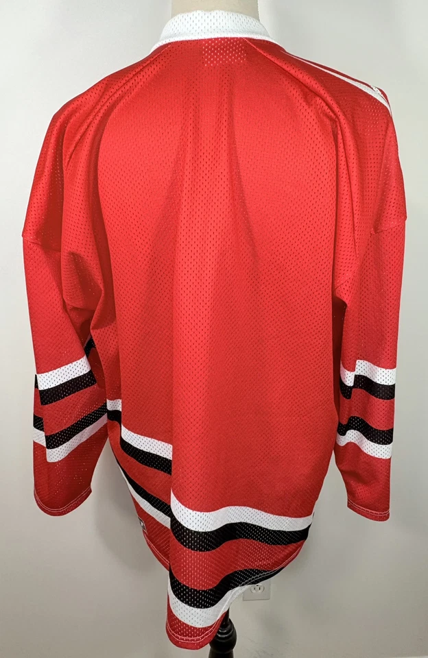 Camiseta deportiva de hockey del equipo de Canadá Reebok Tackla para hombre de colección roja talla XL Juniors 1995 Foto 4 de 4