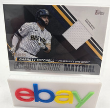 2024 Topps Major League Material Relics Black (Series 2) Garrett Mitchell /199