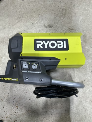 #ad Ryobi ONE PCL801B ONE 18V Cordless Hybrid Forced Air Propane Heater W15 $129.00