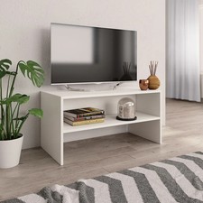 Image of VidaXL TV Cabinet White 80x40x40 cm Engineered Wood