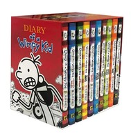 Diary Of A Wimpy Kid Box Of Books 1-10 Hardcover Gift Set Jeff Kinney Buch 2016