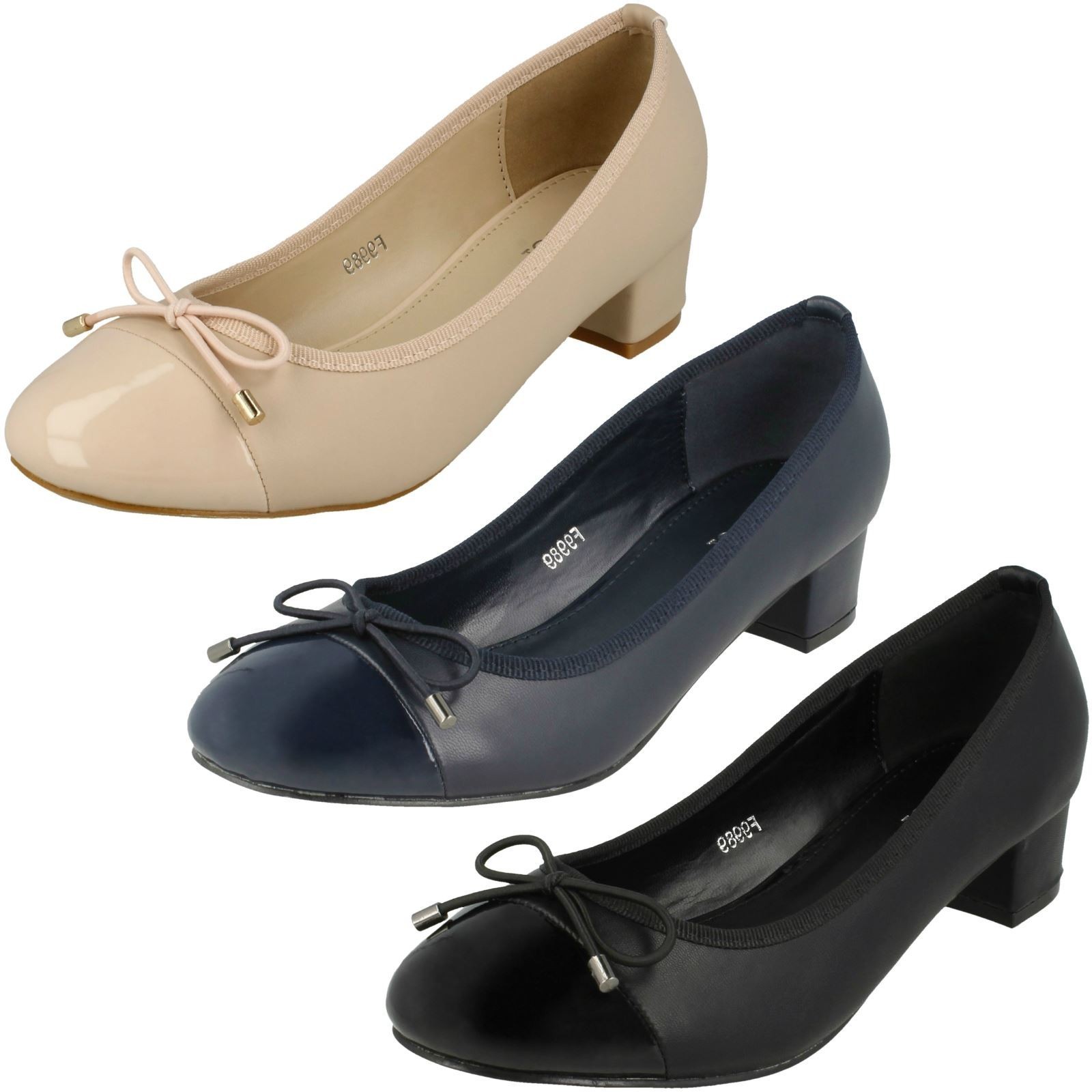 Zapatos De Corte Spot On Para Damas