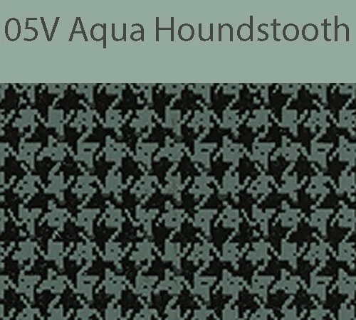 Pontiac Firebird 1969 alfombrilla de vinilo para maletero - pata de gallo Aqua Foto 2 de 2