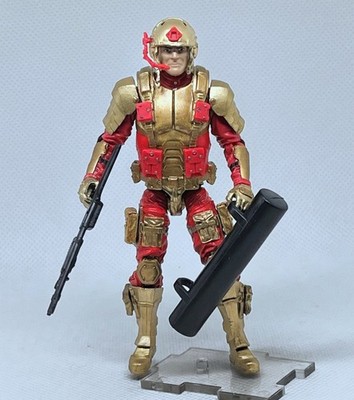 Custom 1:18 Marauders Task Force GI Joe 1993 BARRICADE (V2) Action Figure 4in.