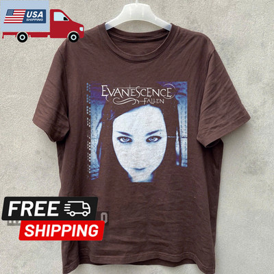 Evanescence Fallen Unisex Russet T-shirt Size S-5XL