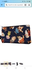 Disney Loungefly Blancanieves y Siete Enanos Pequeño Bolso de Maquillaje Monedero Bolso