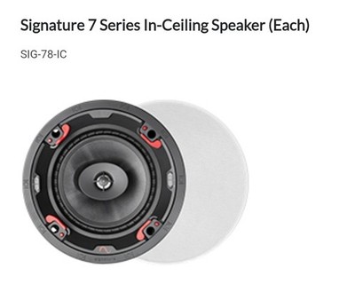Episode Signature 7 Series In-Ceiling Surround Speaker SIG-78-IC (Each)
