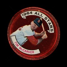 1964 Topps Coins Set-Break #156 Tim McCarver AS *GMCARDS*