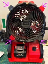M18 Jobsite Fan Misting Kit- For Use With 088...