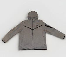 Nike Tech Fleece Heather Gray Full Zip Sweatshirt Hoodie Size 2XL CU4489-063