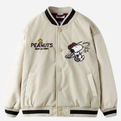 Zara Peanuts Snoopy bomber jacket